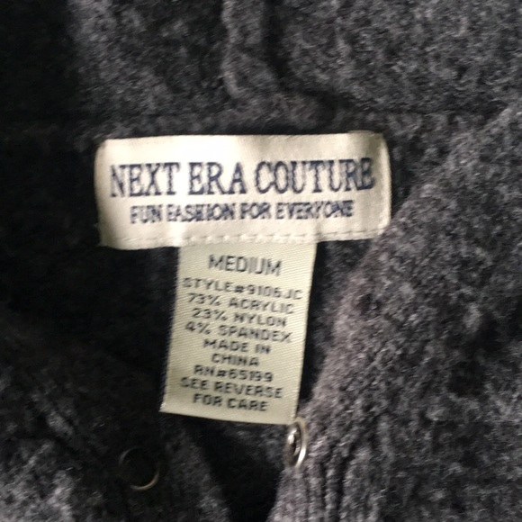 Soft Grey Hooded Pullover - Picture 8 of 8